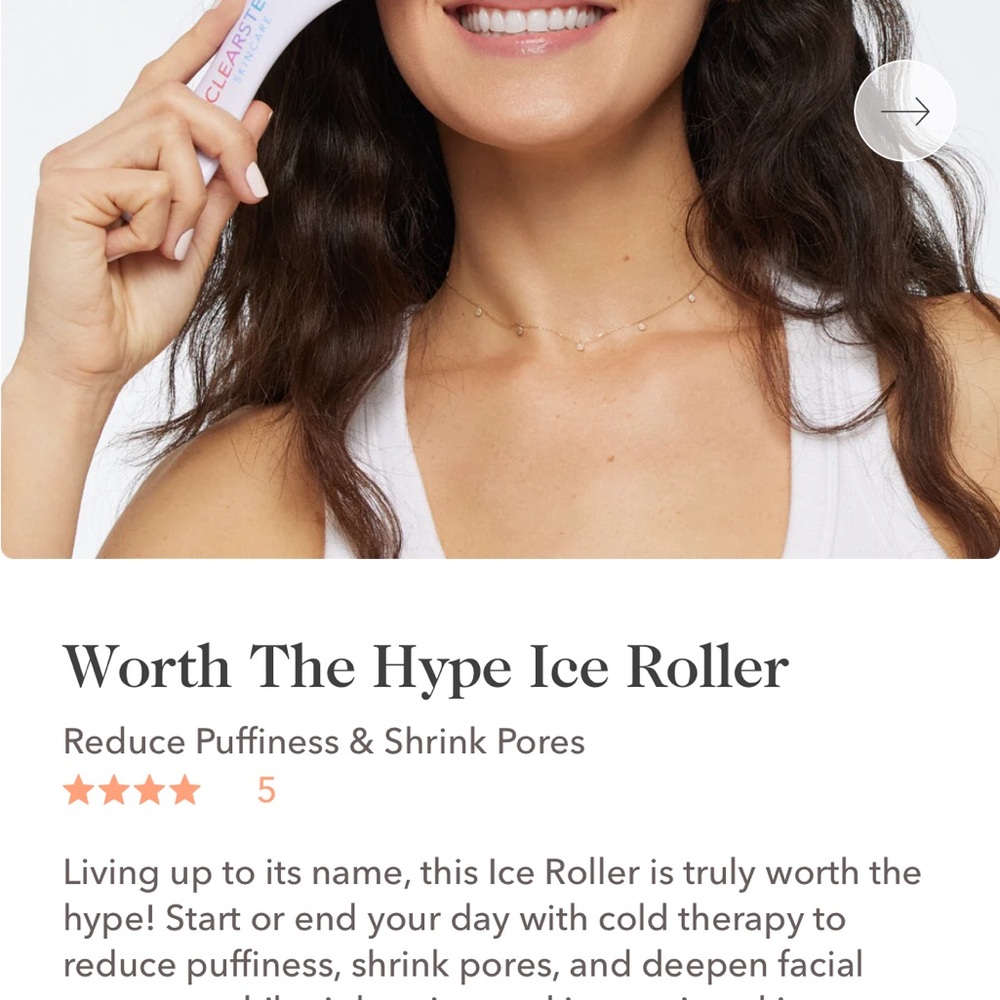 Worth the hype ice roller